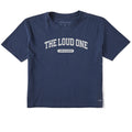 Women's The Loud One Arch Short Sleeve Crusher Boxy Tee product image 1