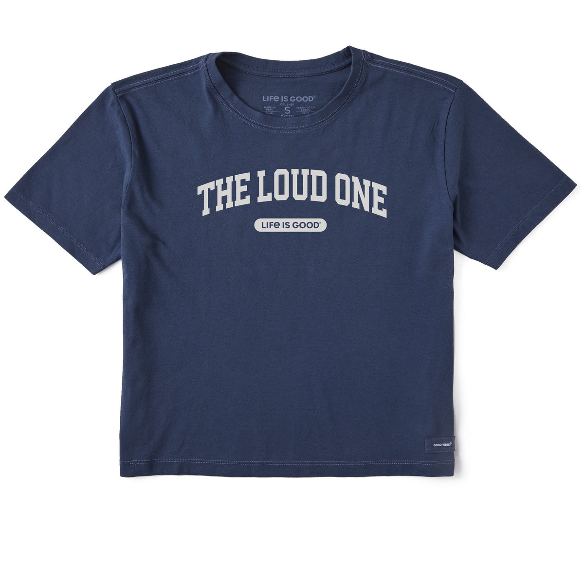 Women's The Loud One Arch Short Sleeve Crusher Boxy Tee product image 1