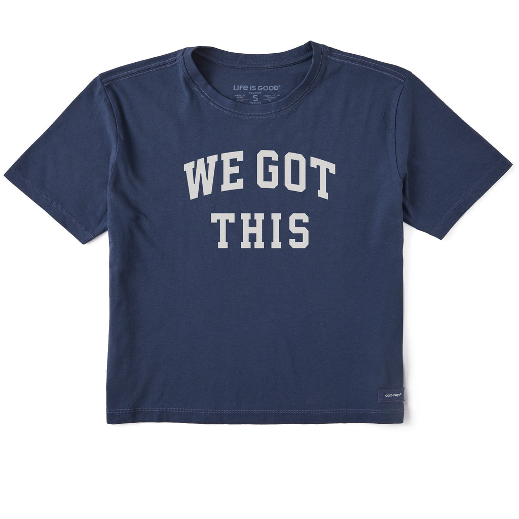 Women's We Got This Arch Short Sleeve Crusher Boxy Tee product image 1