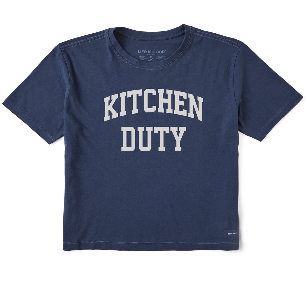 Women's Kitchen Duty Arch Short Sleeve Crusher Boxy Tee product image 1