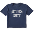 Women's Kitchen Duty Arch Short Sleeve Crusher Boxy Tee product image 1