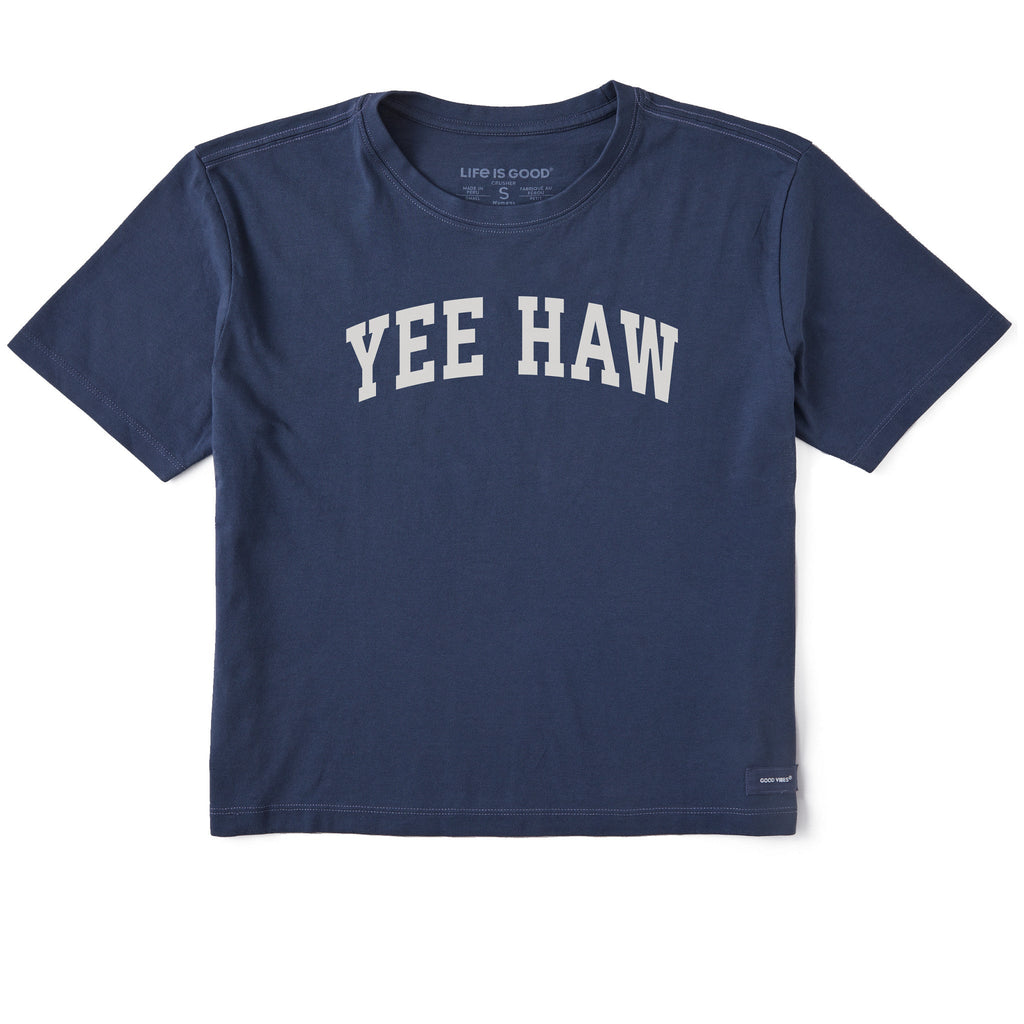 Women's Yee Haw Arch Short Sleeve Crusher Boxy Tee product image 1