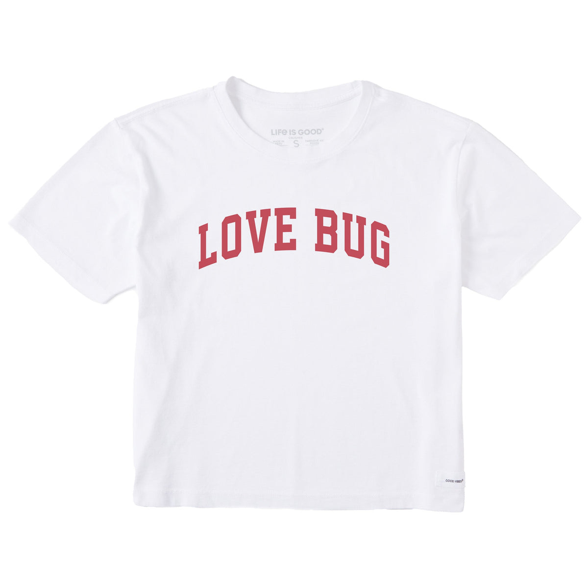 Women's Love Bug Arch Short Sleeve Crusher Boxy Tee product image 1