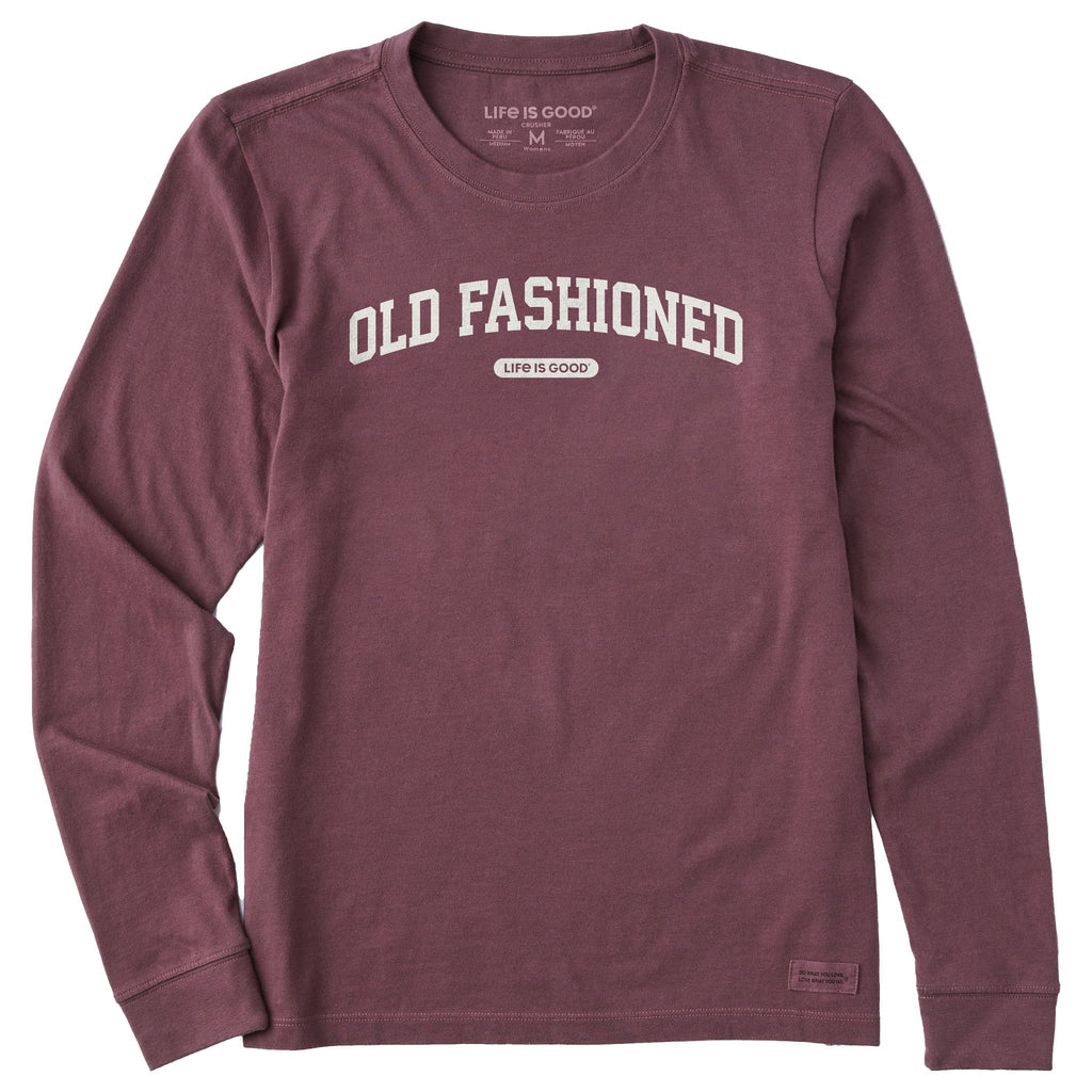 Women's Old Fashioned Arch Long Sleeve Crusher Tee product image 1
