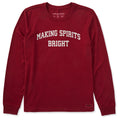 Women's Making Spirits Bright Arch Long Sleeve Crusher Tee product image 1