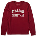 Women's Italian Christmas Arch Long Sleeve Crusher Tee product image 1