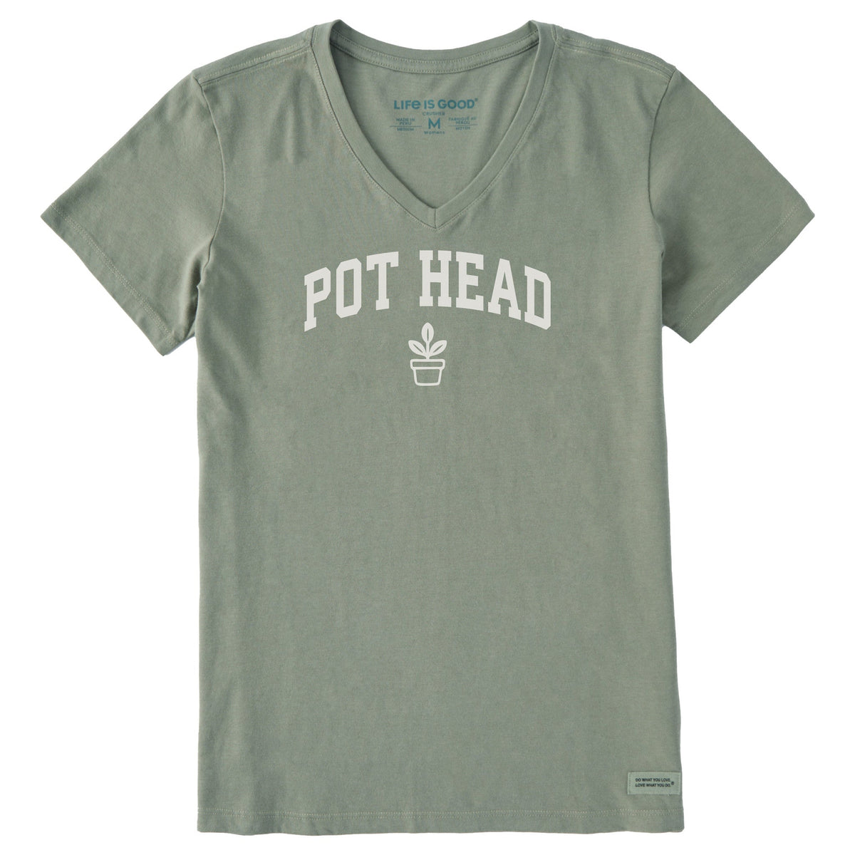 Women's Pot Head Arch Short Sleeve Crusher Vee product image 1