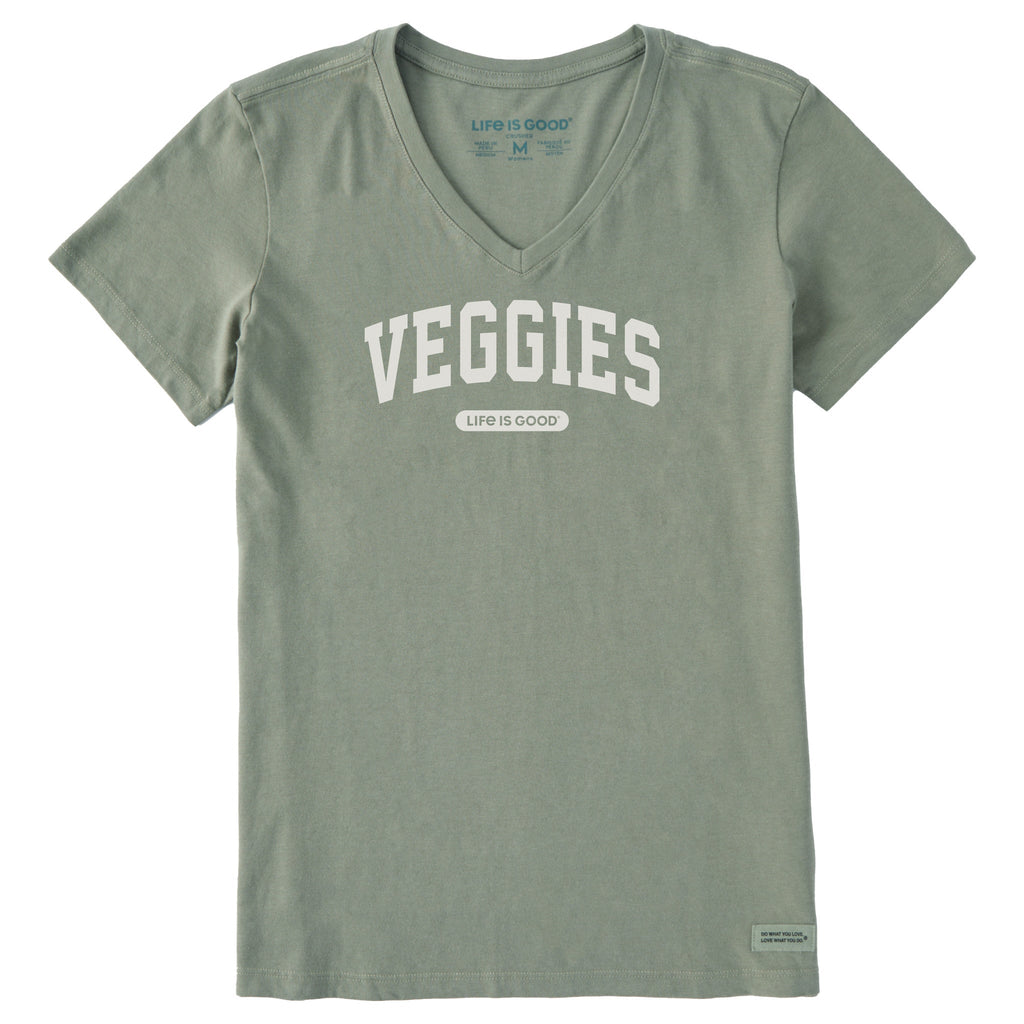 Women's Veggies Arch Short Sleeve Crusher Vee product image 1