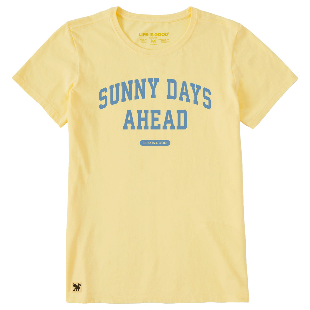 Women's Sunny Days Ahead Arch Short Sleeve Crusher Tee product image 1