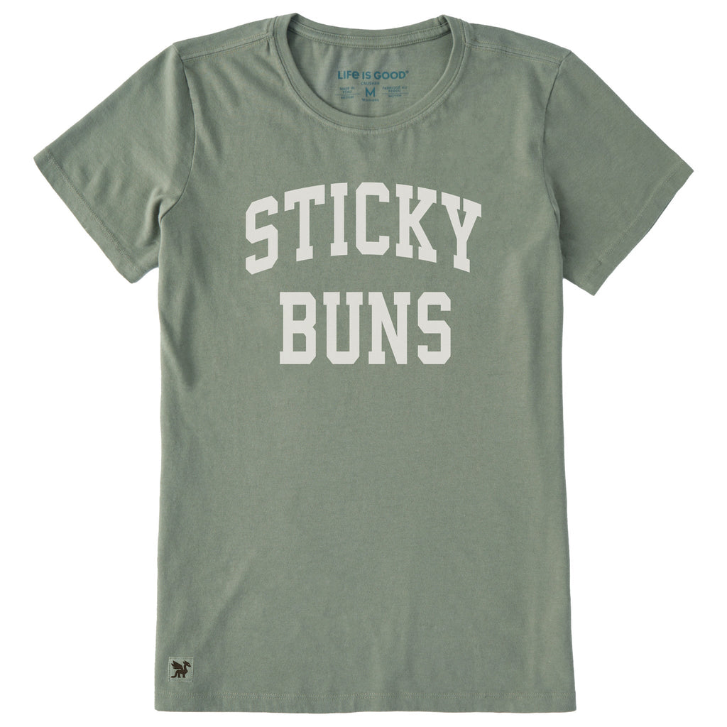 Women's Sticky Buns Arch Short Sleeve Crusher Tee product image 1