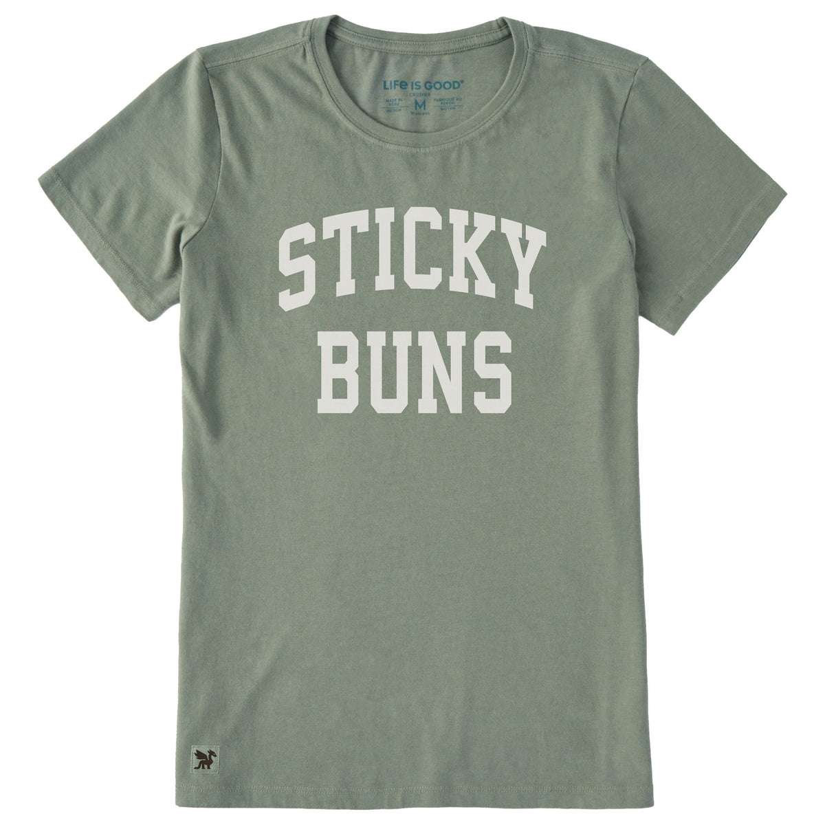 Women's Sticky Buns Arch Short Sleeve Crusher Tee product image 1