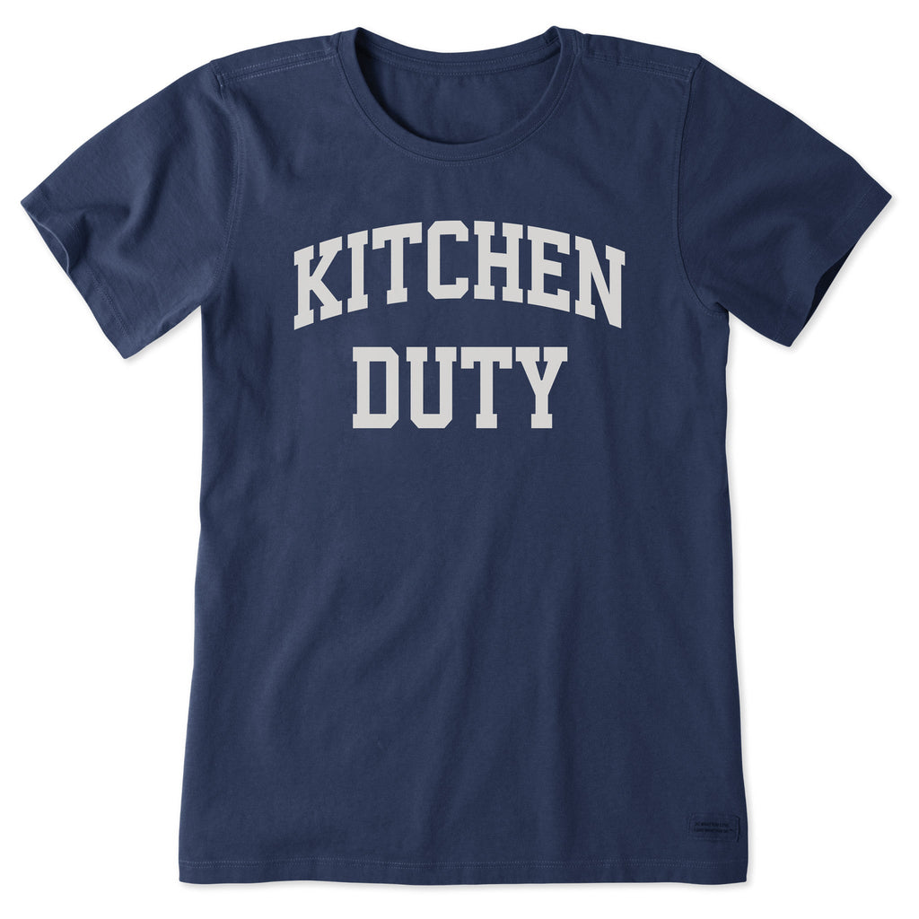 Women's Kitchen Duty Arch Short Sleeve Crusher Tee product image 1