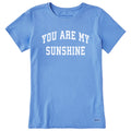 Women's You Are My Sunshine Arch Short Sleeve Crusher Tee product image 1