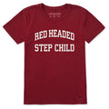 Women's Red Headed Step Child Arch Short Sleeve Crusher Tee product image 1