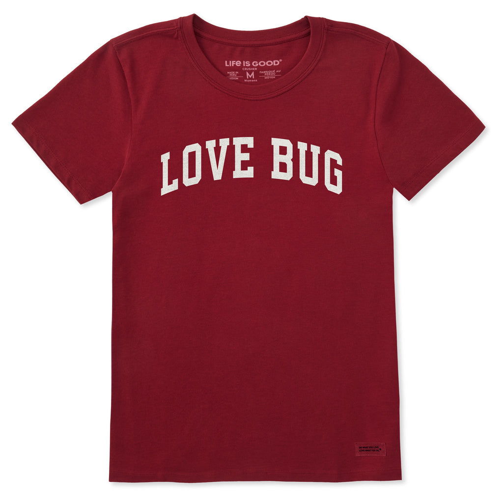Women's Love Bug Arch Short Sleeve Crusher Tee product image 1