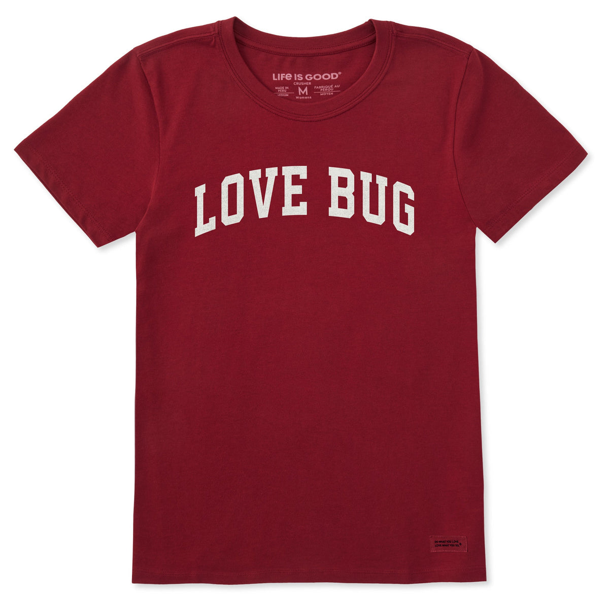 Women's Love Bug Arch Short Sleeve Crusher Tee product image 1