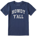 Kids Howdy Y'all Arch Short Sleeve Crusher Tee product image 1