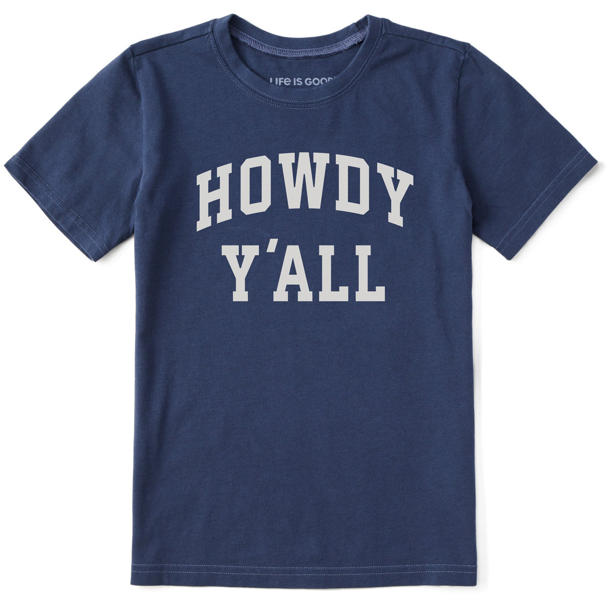 Kids Howdy Y'all Arch Short Sleeve Crusher Tee product image 1