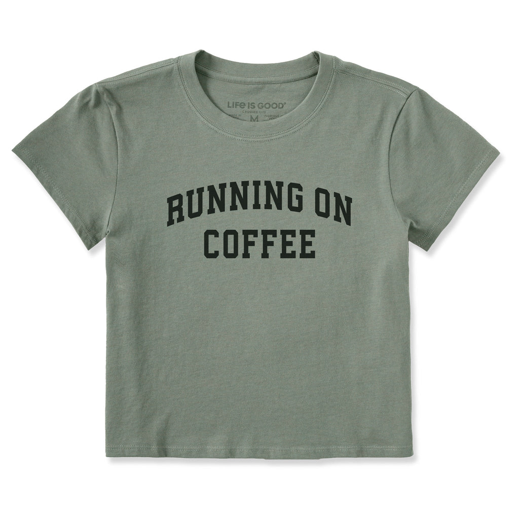 Women's Running on Coffee Arch Crusher-LITE Shrunken Tee product image 1