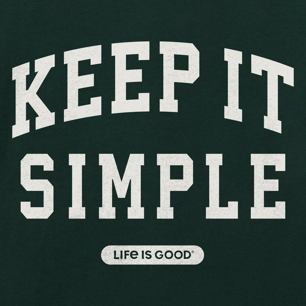 Men's Keep it Simple Arch Short Sleeve Crusher Tee product image 2