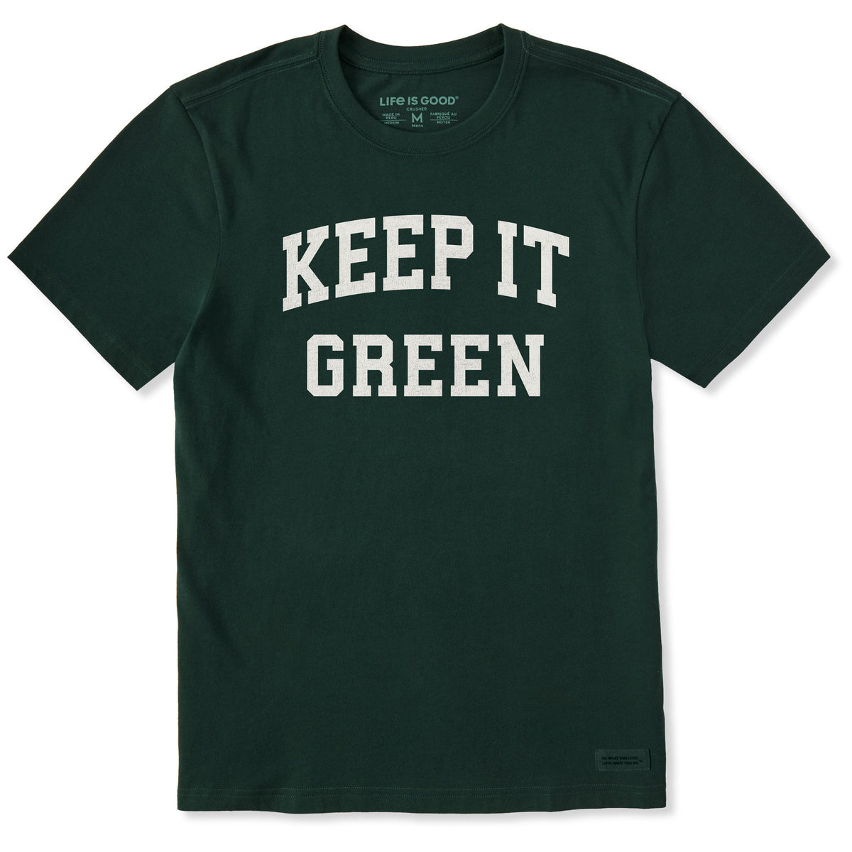 Men's Keep it Green Arch Short Sleeve Crusher Tee product image 1