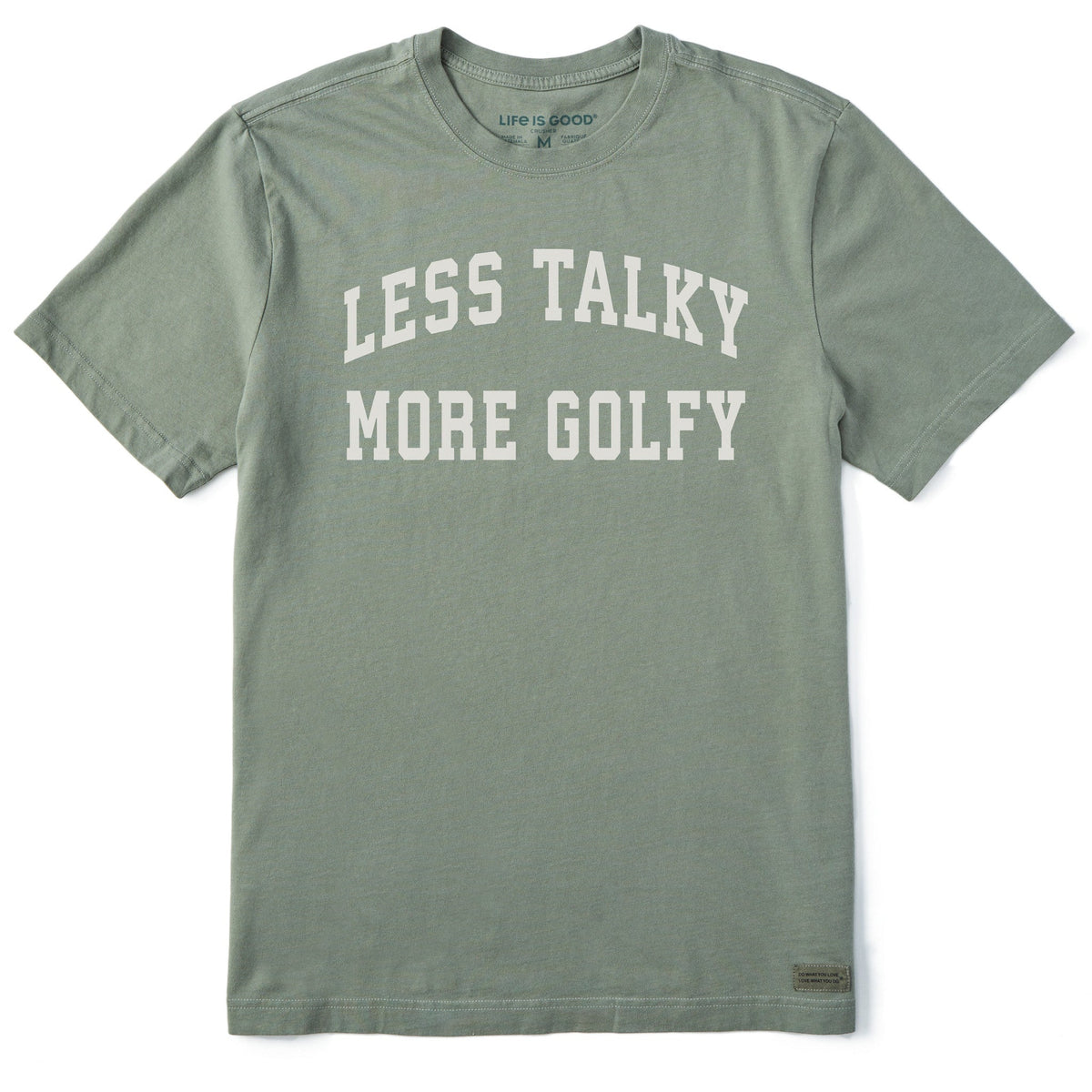 Men's Less Talky More Golfy Short Sleeve Crusher Tee product image 1