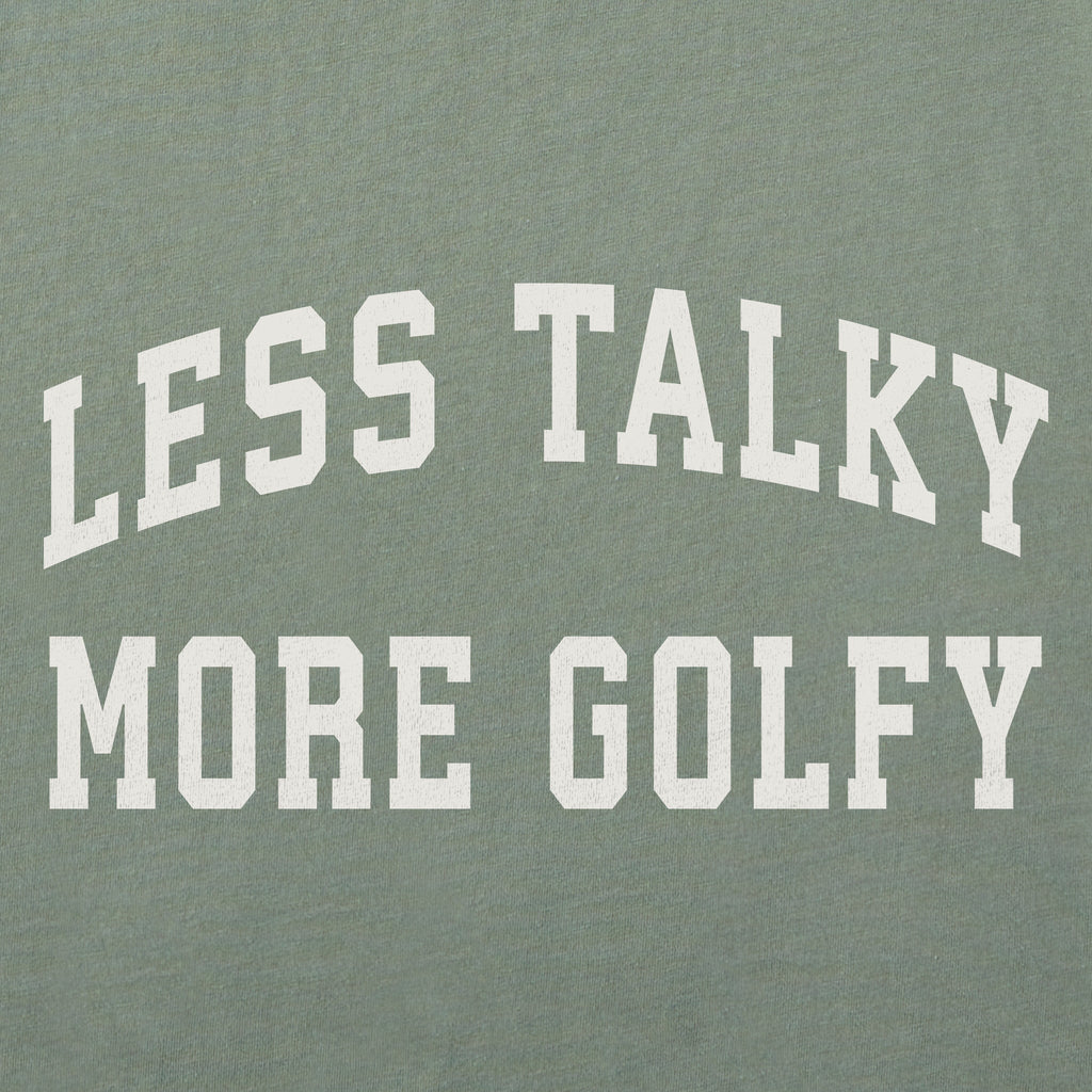 Men's Less Talky More Golfy Short Sleeve Crusher Tee product image 2