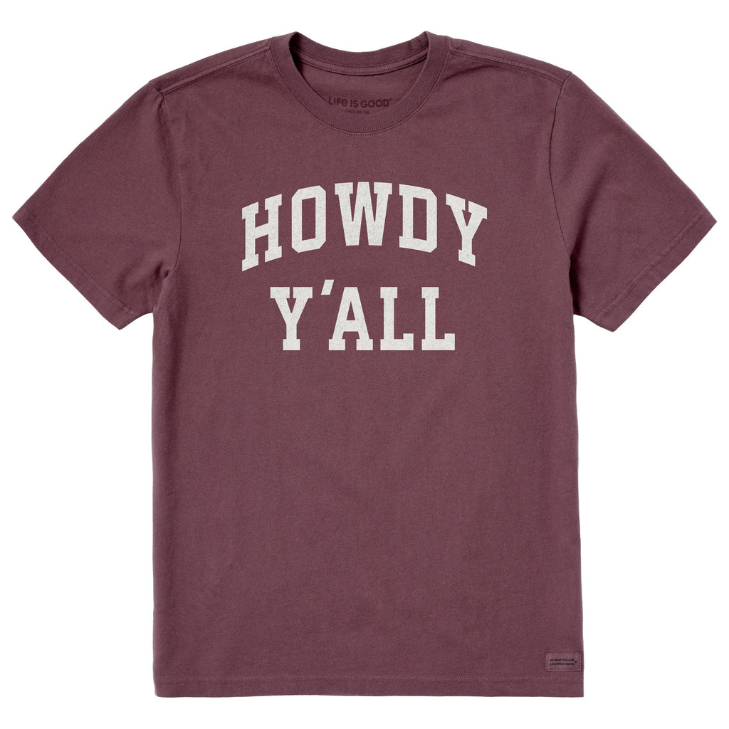 Men's Howdy Y'all Arch Short Sleeve Crusher Tee product image 3