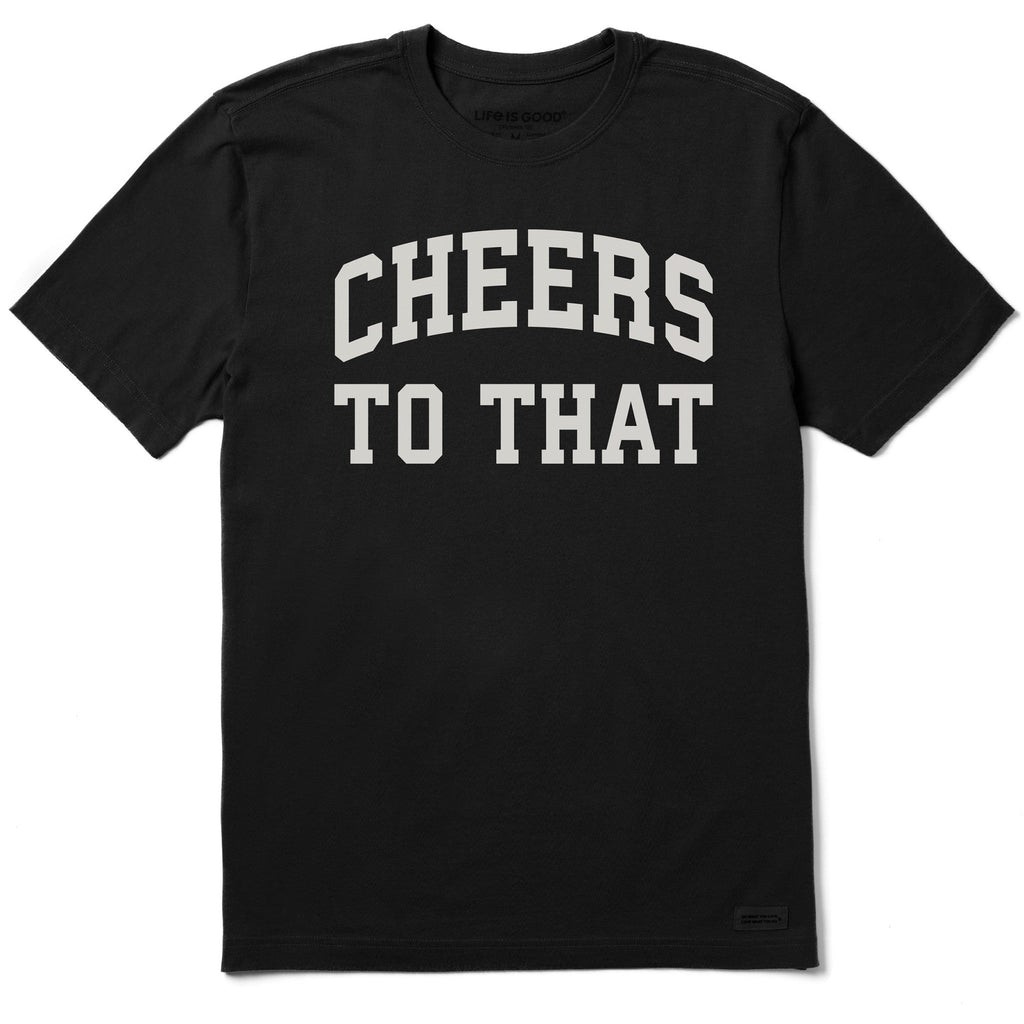 Men's Cheers to That Arch Short Sleeve Crusher Tee product image 1