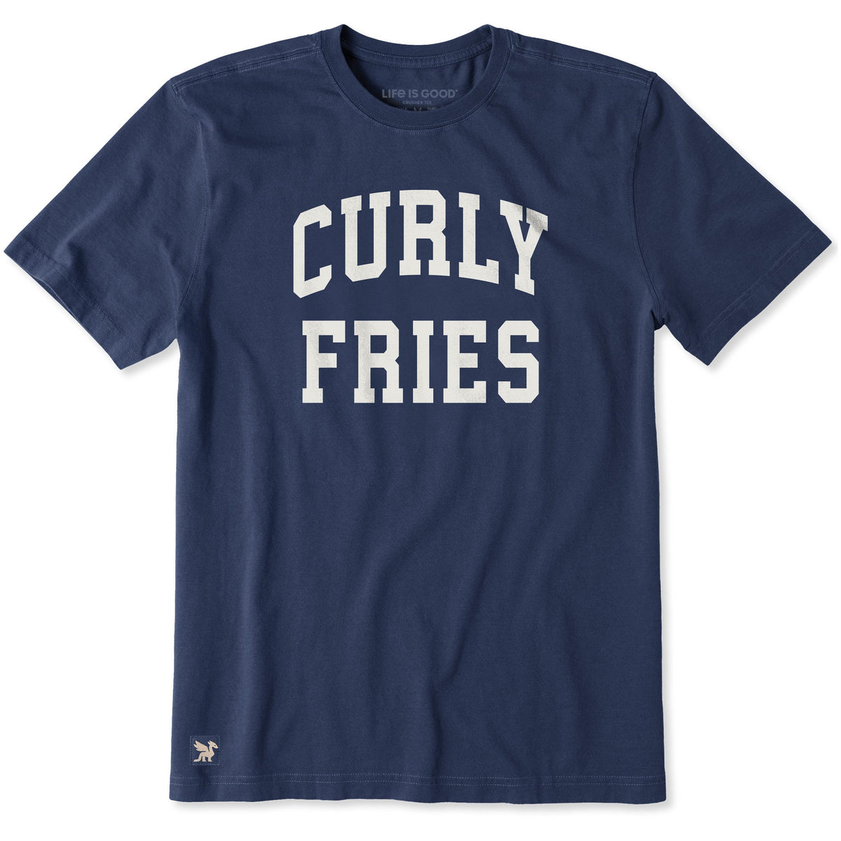 Men's Curly Fries Arch Short Sleeve Crusher Tee product image 1