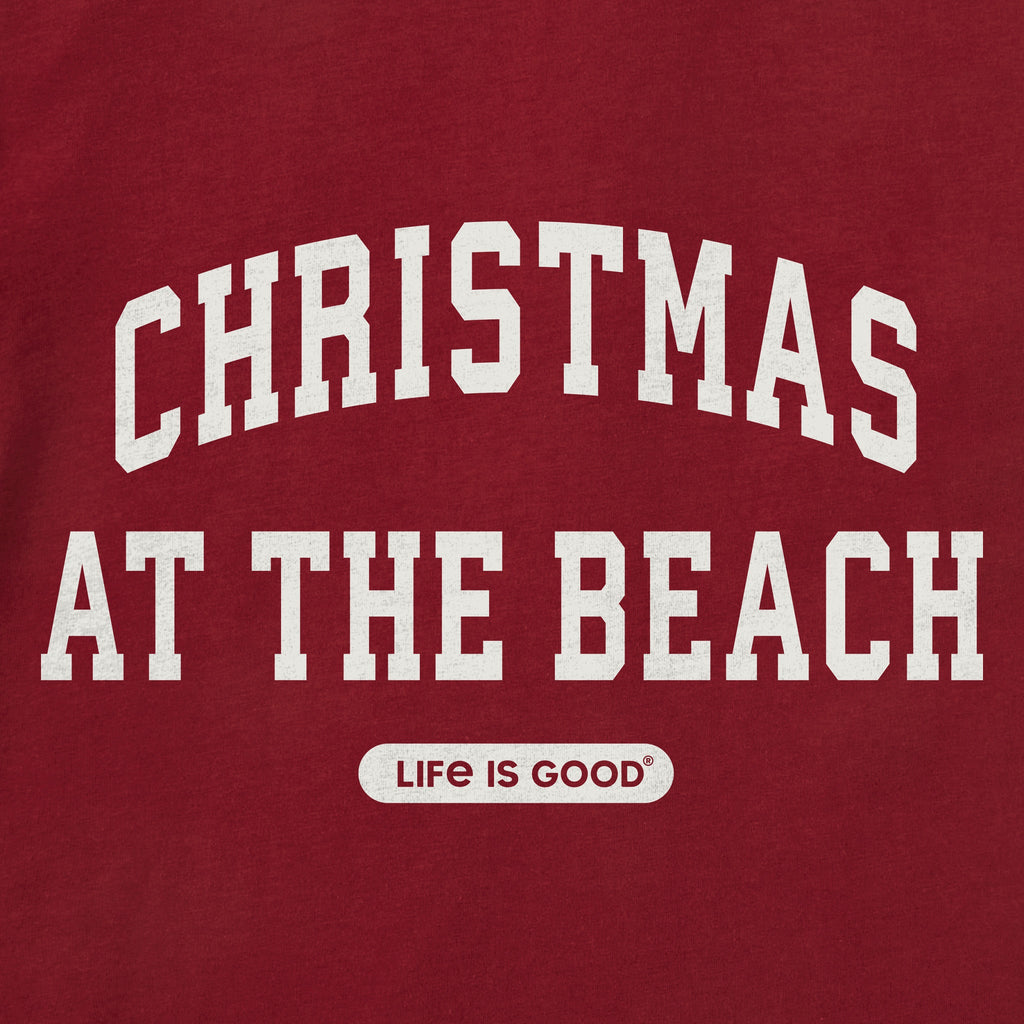 Men's Christmas at the Beach Arch Short Sleeve Crusher Tee product image 2