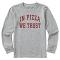 Kids In Pizza We Trust Arch Long Sleeve Crusher Tee product image 1