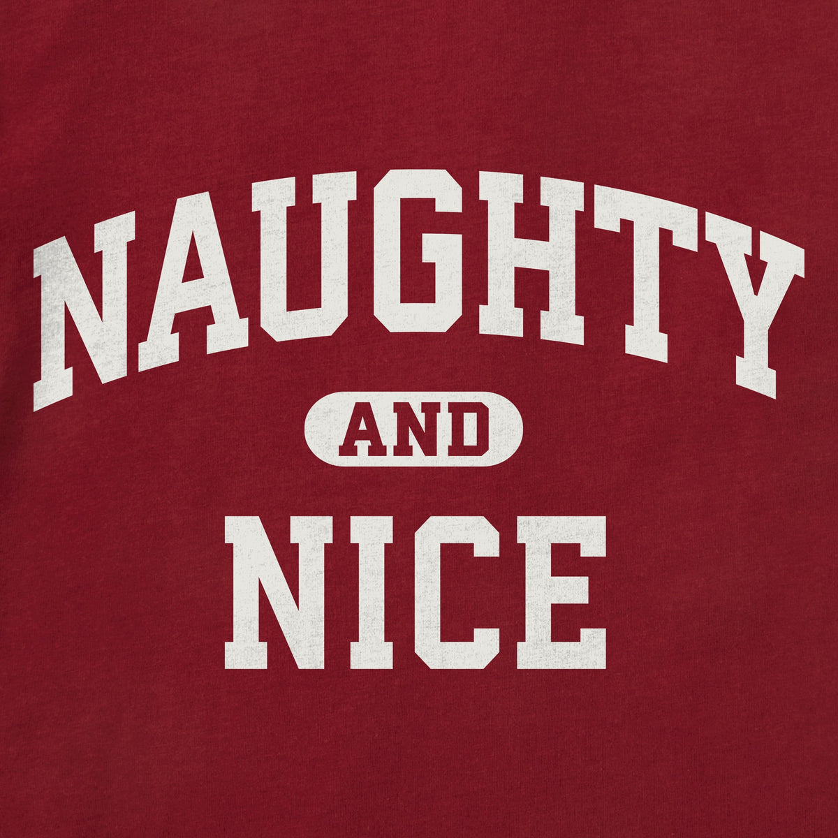 Men's Naughty and Nice Arch Long Sleeve Crusher Tee product image 2