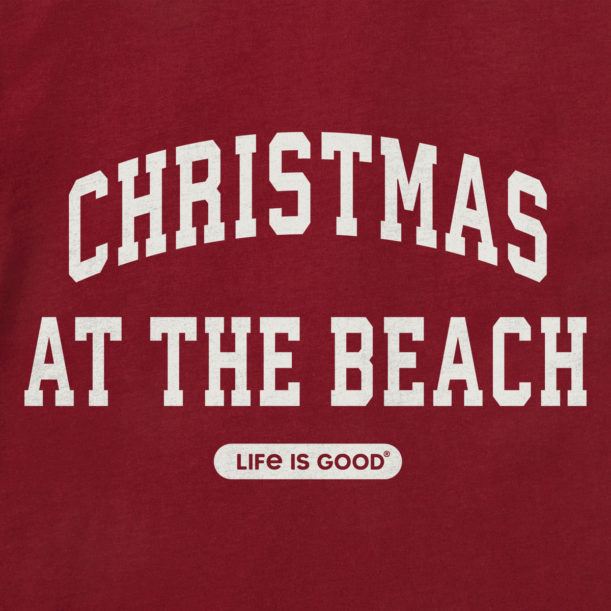 Toddler Christmas at the Beach Arch Short Sleeve Crusher Tee product image 4