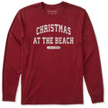 Men's Christmas at the Beach Arch Long Sleeve Crusher Tee product image 1