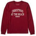 Women's Christmas at the Beach Arch Long Sleeve Crusher Tee product image 1