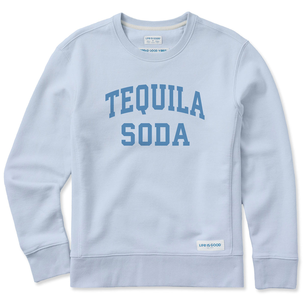 Women's Tequila Soda Arch Simply True Fleece Crew