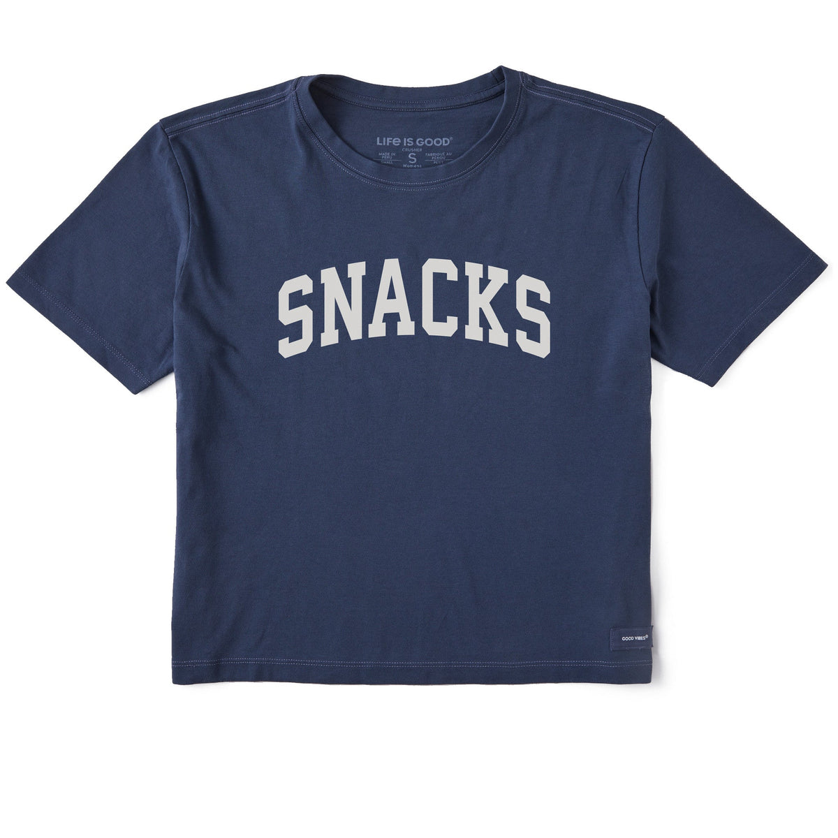 Women's Snacks Arch Short Sleeve Crusher Boxy Tee product image 1
