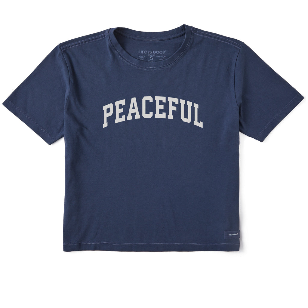 Women's Peaceful Arch Short Sleeve Crusher Boxy Tee product image 1