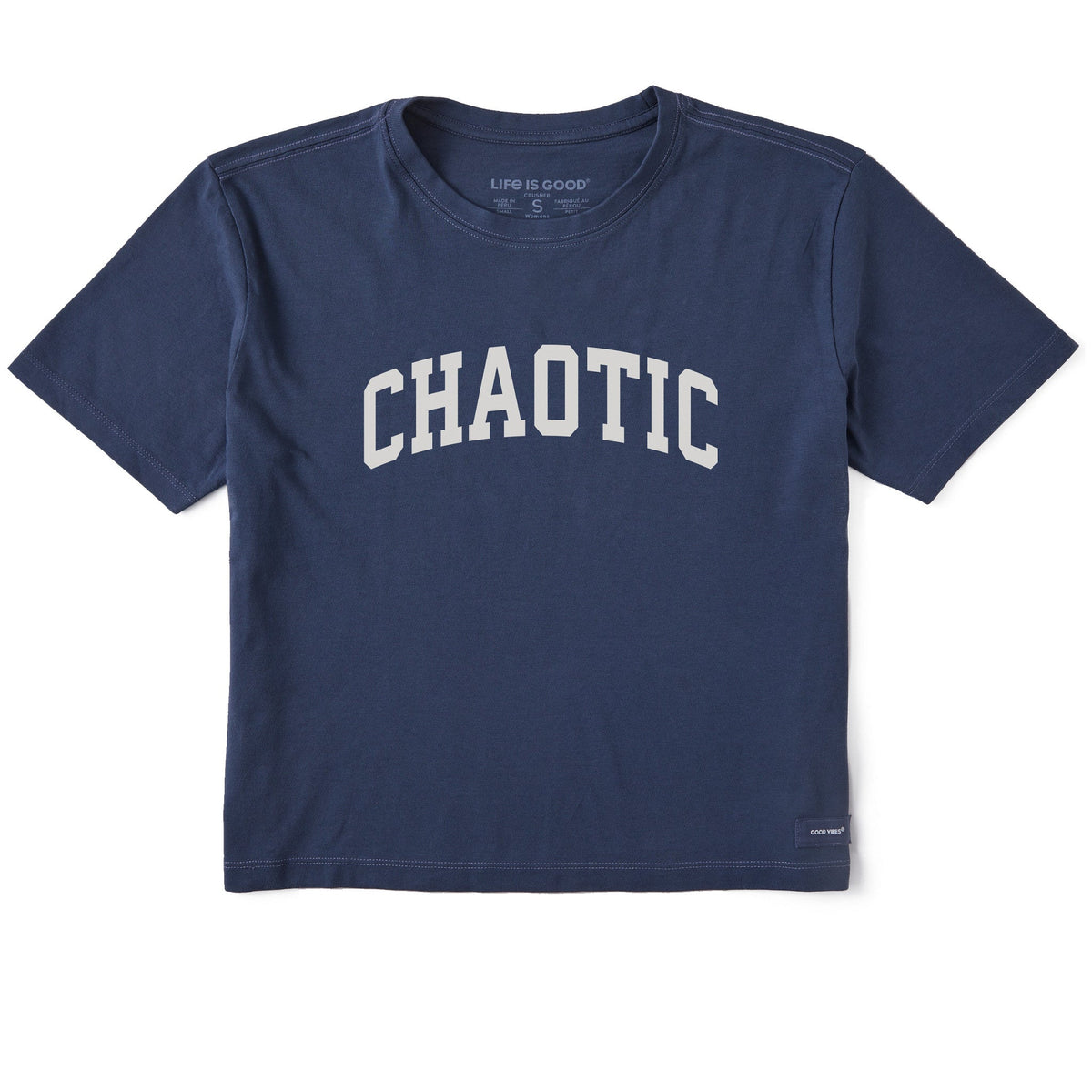 Women's Chaotic Arch Short Sleeve Crusher Boxy Tee product image 1