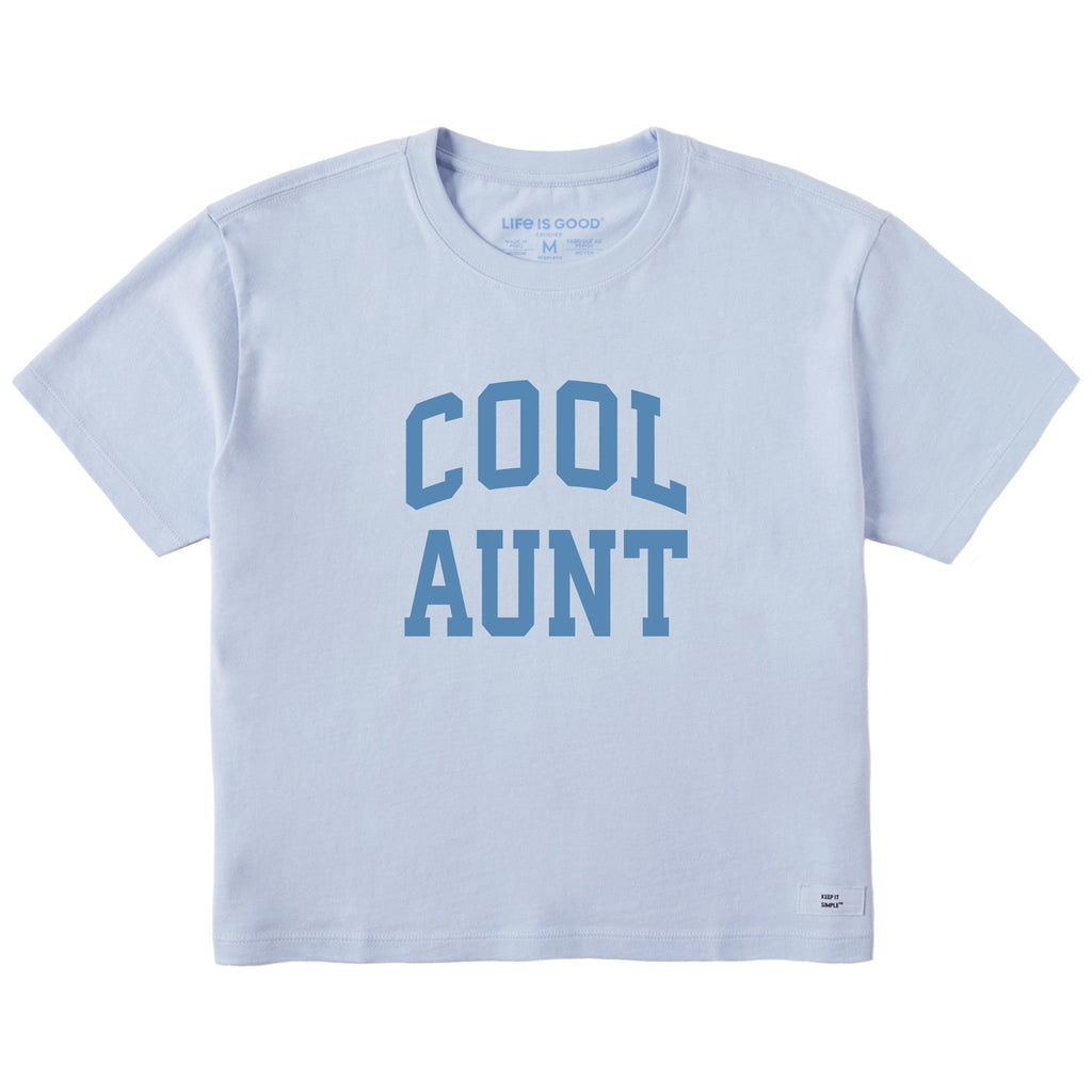 Women's Cool Aunt Arch Short Sleeve Crusher Boxy Tee product image 1