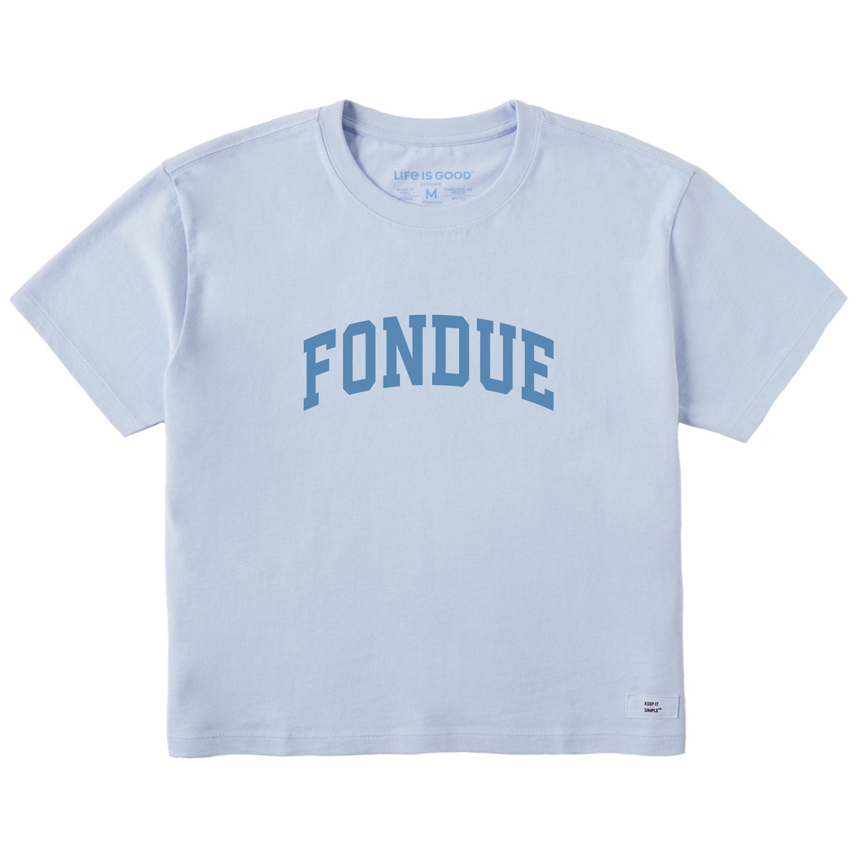 Women's Fondue Arch Short Sleeve Crusher Boxy Tee product image 1