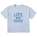Women's Life is Good Arch Short Sleeve Crusher Boxy Tee product image 1
