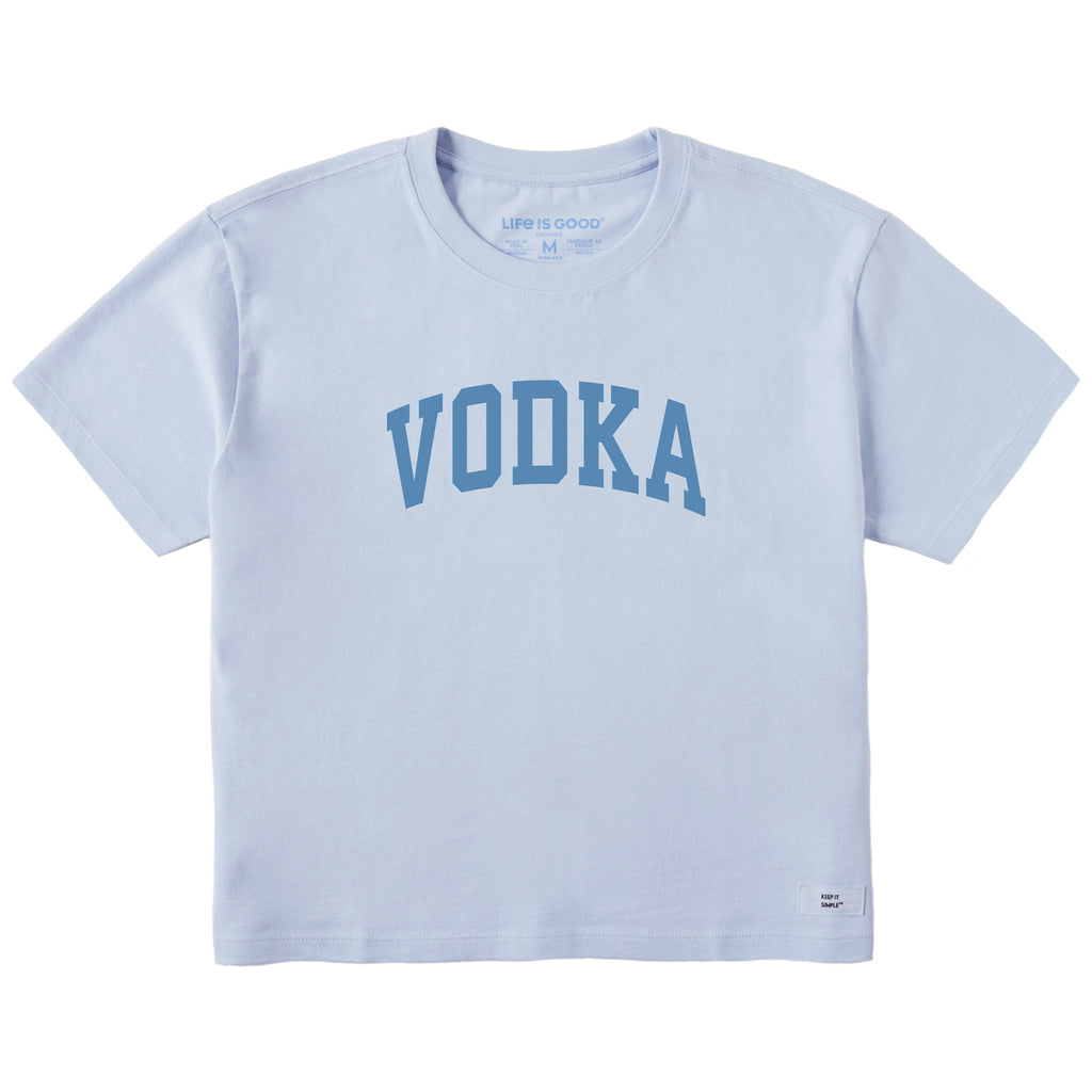 Women's Vodka Arch Short Sleeve Crusher Boxy Tee product image 1