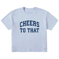 Women's Cheers to That Arch Short Sleeve Crusher Boxy Tee product image 1