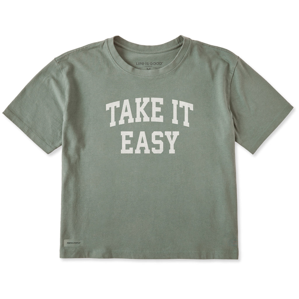 Women's Take it Easy Arch Short Sleeve Crusher Boxy Tee product image 1