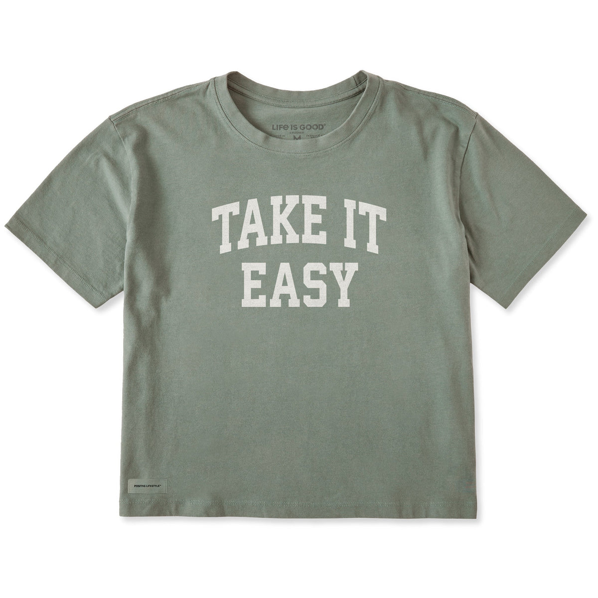 Women's Take it Easy Arch Short Sleeve Crusher Boxy Tee product image 1