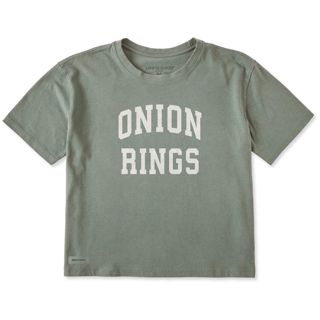 Women's Onion Rings Arch Short Sleeve Crusher Boxy Tee product image 1