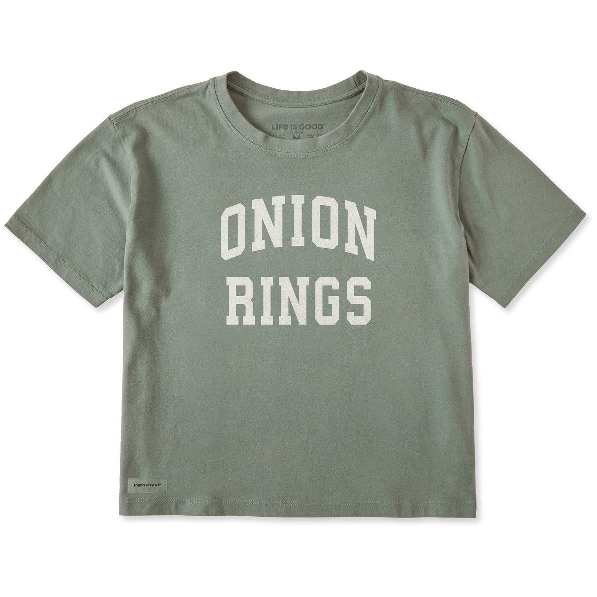Women's Onion Rings Arch Short Sleeve Crusher Boxy Tee product image 1