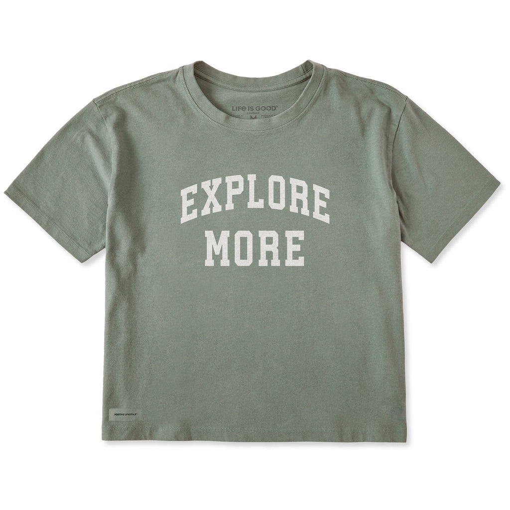 Women's Explore More Arch Short Sleeve Crusher Boxy Tee product image 1